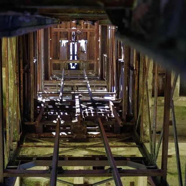 photo le carreau de la mine de saint-clair-de-halouze (orne), près de flers.   ©  vincent michel / archives ouest-france