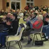 photo  la salle des fêtes a fait le plein pour les vœux du maire. 