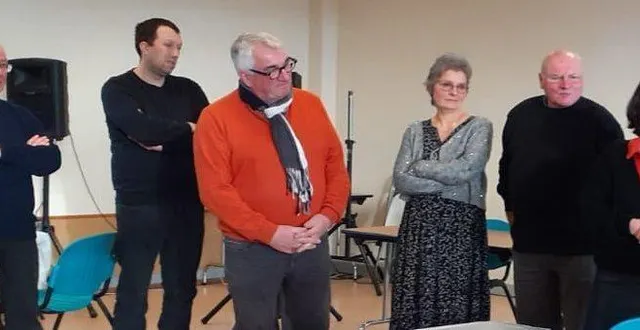 photo  le conseil municipal a présenté ses vœux à la population.  &copy;  ouest-france 