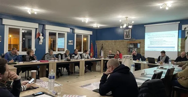 photo  le conseil municipal de saint-georges-des-groseillers, dans l’orne, s’est tenu mardi 24 janvier 2023, sous la houlette du maire, stéphane terrier.  &copy;  ouest-france 