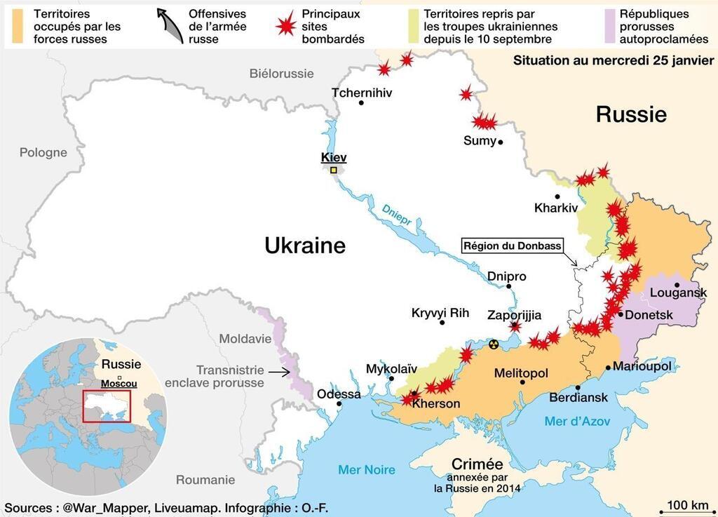 CARTE. Guerre En Ukraine : Kiev Salue « Une Journée Historique » … Le ...