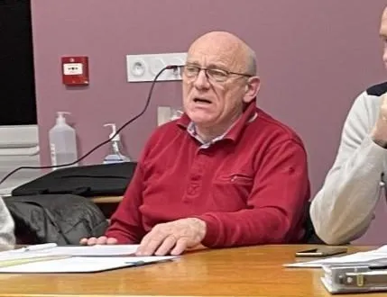 photo  gilles mallet, maire de monts-sur-orne.  &copy;  ouest-france 