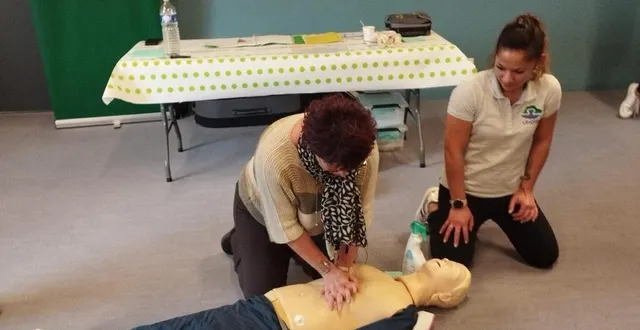 photo  les exercices ont été faits avec sérieux et application.  &copy;  le maine libre 