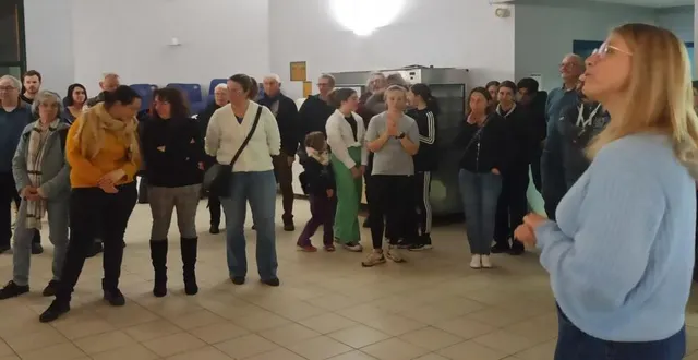 photo  karenne guays, présidente de la section rollers, a motivé les troupes pour accueillir le championnat de france piste, du 30 juin au 2 juillet.  &copy;  ouest-france 