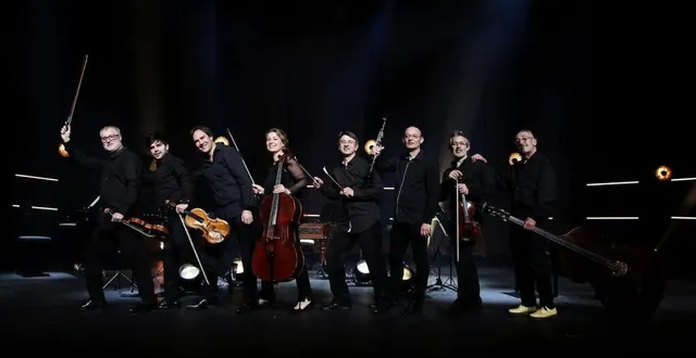 photo  le sirba octet accompagnera en musique le conte d’élodie fondacci, samedi 28 janvier, scène joël-le theule, à sablé-sur-sarthe.  &copy;  caroline doutre 