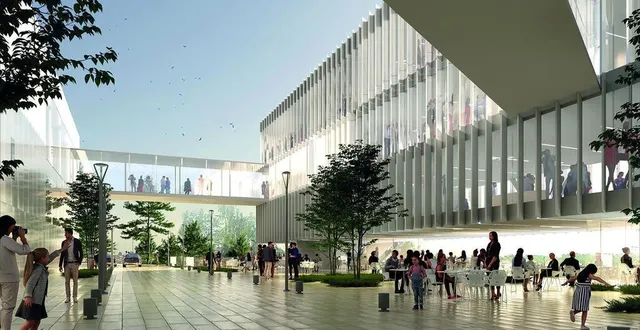 photo  le visuel du nouveau palais des congrès a été dévoilé.  &copy;  agence guervilly-mauffret 