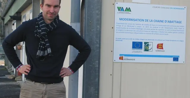 photo  franck dudois, nouveau responsable de l’abattoir de volailles.  &copy;  ouest-france 