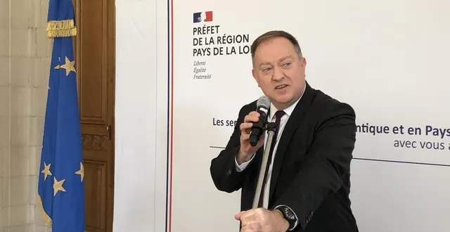 photo  didier martin a présenté ses derniers vœux en loire-atlantique, ce vendredi 27 janvier.  &copy;  ouest-france 