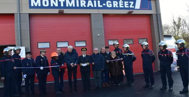 photo  en présence d’emmanuel aubry préfet de la sarthe, de nombreux élus participaient à l’inauguration.  &copy;  le maine libre 