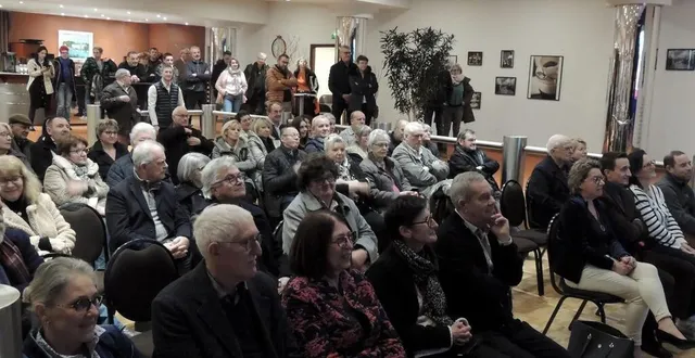 photo  les invités de la cérémonie des vœux.  &copy;  ouest-france 