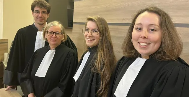photo  au côté de d’évelyne duchesne, la bâtonnière, paul goasdoué, agathe gauthier (au centre) et alexandra girard (à droite) sont les nouvelles têtes du barreau d’alençon (orne).  &copy;  ouest-france 