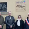 photo de gauche à droite : daniel clouet, éric et marie-thérèse porcher, philippe bigot.