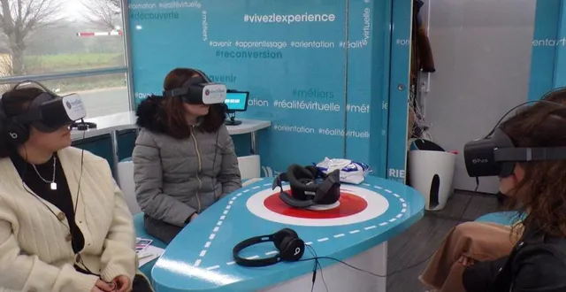 photo  les élèves de la mfr ont découvert différents métiers.  &copy;  le maine libre 