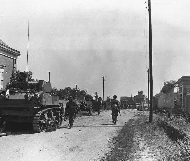 Le matin du 10 août 1944 devant Château-Brillant, chemin du Haut de la Baumette. DR photo le matin du 10 août 1944 devant château-brillant, chemin du haut de la baumette. © dr
