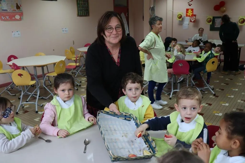 En formation avec les agents des cantines de Loudéac communauté