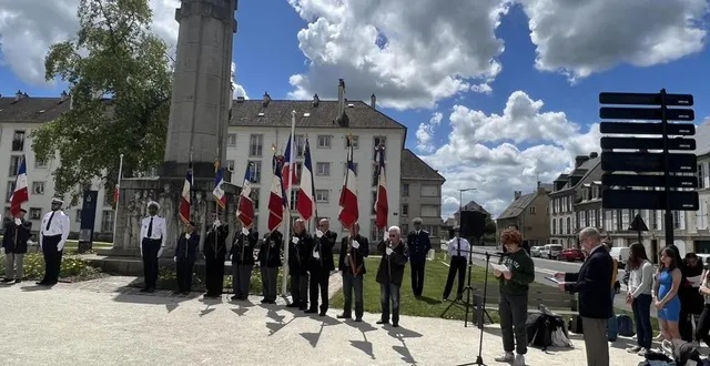 photo  le monument départemental à la résistance a été implanté à argentan, place leclerc, et inauguré en 1957. un parcours mémoriel sera mis en place en ville à partir du mois de mai.  &copy;  archives ouest-france 