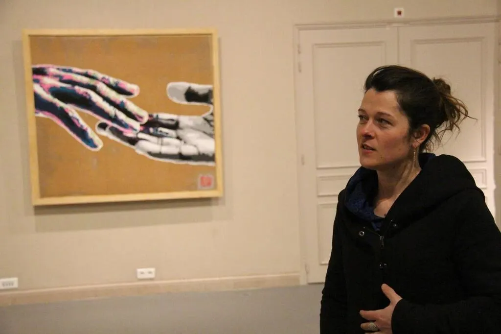 À La Flèche, la plasticienne Nama Arte a eu carte blanche pour