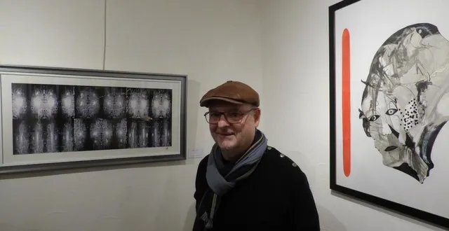 photo  eric saveau : « l’art est dans le regard de mes visiteurs. »  &copy;  ouest-france 