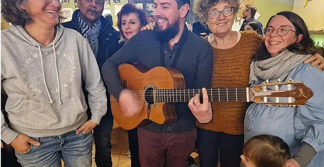 photo  les quatre vice -présidents de l’ulphacette  &copy;  le maine libre 