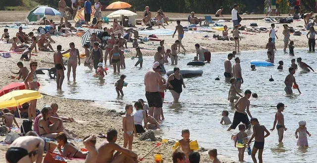 photo  la base de loisirs de la gèmerie est un lieu très prisé, notamment l’été.  &copy;  archives le maine libre – denis lambert 