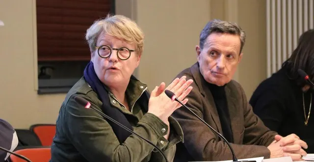 photo  mardi 7 février, geneviève coquereau, vice-présidente en charge des finances à anjou bleu communauté, a présenté le débat d’orientation budgétaire.  &copy;  ouest-france 