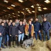 photo  les élèves de bernay-en-champagne reçus par les éleveurs de la route de la viande bovine 