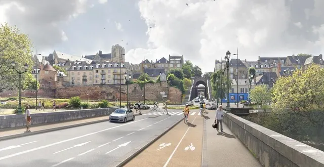 photo  le pont yssoir va bénéficier de travaux à partir de ce 13 février 2023.  &copy;  l’œil mobile pour l’agence l’anton et associés 