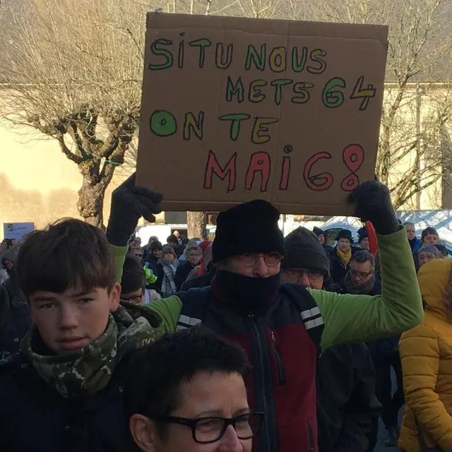 photo certains ont fait référence à mai 68.  ©  le maine libre