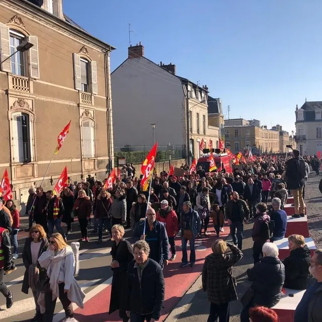 photo l’arrivée de la manifestation se fera aux jacobins.  ©  photo le maine libre