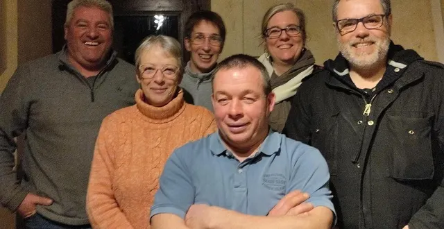 photo  de gauche à droite : jean-michel clinchant, françoise yvard, irène martineau, franck coutard, géraldine reynaert et sébastien pezin.  &copy;  le maine libre 