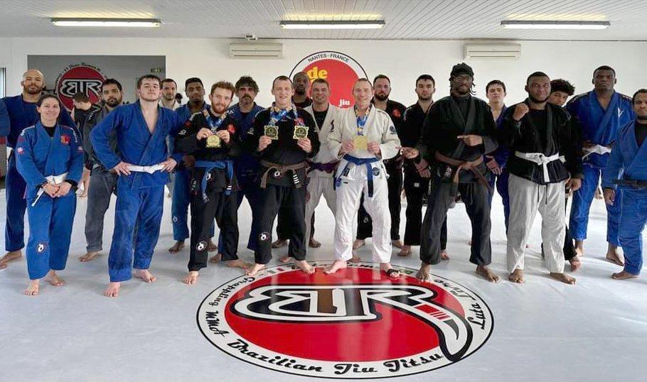 La Chapelle-sur-Erdre. Huit titres européens pour le jiu-jitsu brésilien -  