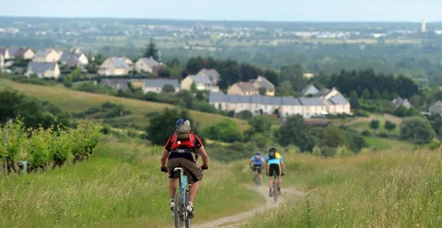 photo  la fréquentation des grands itinéraires cyclables des pays de la loire est en hausse en 2022, par rapport à 2019.  &copy;  archives co – josselin clair 