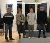 photo  alexis bonhommet expose jusqu’au 28 février.  &copy;  le maine libre 