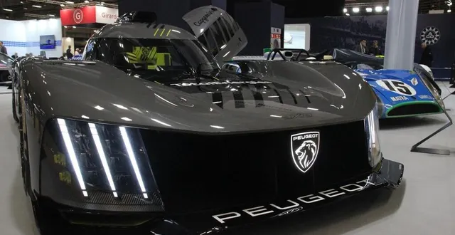 photo  pescarolo sport pourrait participer aux 24 heures du mans 2024 sur cette peugeot 9x8, hypercar qui va déjà rouler au centenaire en juin prochain.  &copy;  le maine libre 