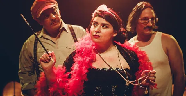 photo  un trio de musiciens chanteurs animera avec des chansons revisitées la scène de l’espace culturel de l’orée du bois à saint-christophe.  &copy;  la fourmi rose production 