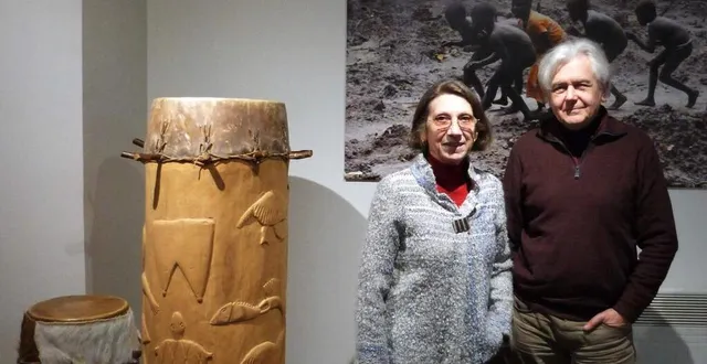 photo  suzanne frattesi, présidente du centre du patrimoine de facture instrumentale du mans depuis 2000, et bernard poulelaouen, fondateur du cpfi.  &copy;  ouest-france 
