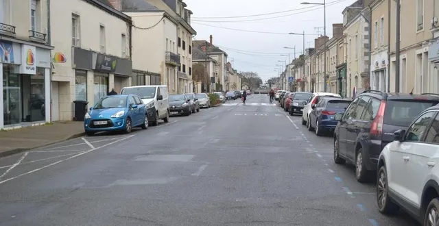 photo  la rue gambetta a fait l’objet d’une consultation participative qui s’est achevée le 31 janvier 2023 : 530 personnes ont donné leur avis, mais seulement 413 votes ont été jugés recevables.  &copy;  le maine libre 