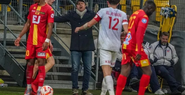 photo  le mauvais début de match sarthois a une nouvelle fois agacé réginald ray.  &copy;  photo : arnaud despelchain 
