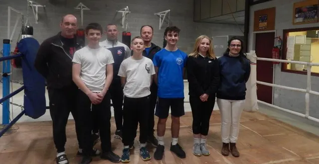 photo  parmi les jeunes boxeurs, ambre qui défendra les couleurs de la jsar  le 25 février prochain.  &copy;  le maine libre 