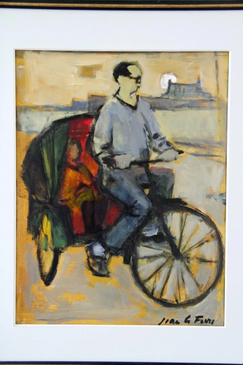 SaintLô. Des tableaux de JeanPierre Le Fèvre à la mairie SaintLô