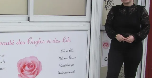 photo  audrey riveron accueille les clientes à l’institut des copines installé au centre commercial la jaudette.  &copy;  ouest-france 