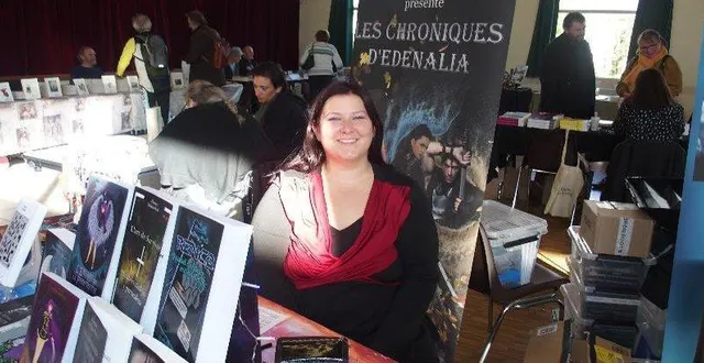 photo  florence brichau est une auteure qui habite près de beaumont et qui participe avec beaucoup de plaisir à « livres en fête ».  &copy;  le maine libre 