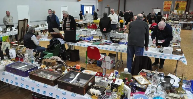 photo  les exposants étaient satisfaits, et selon michelle sadoulet, ont manifesté leur intention de revenir en 2024.  &copy;  le maine libre 