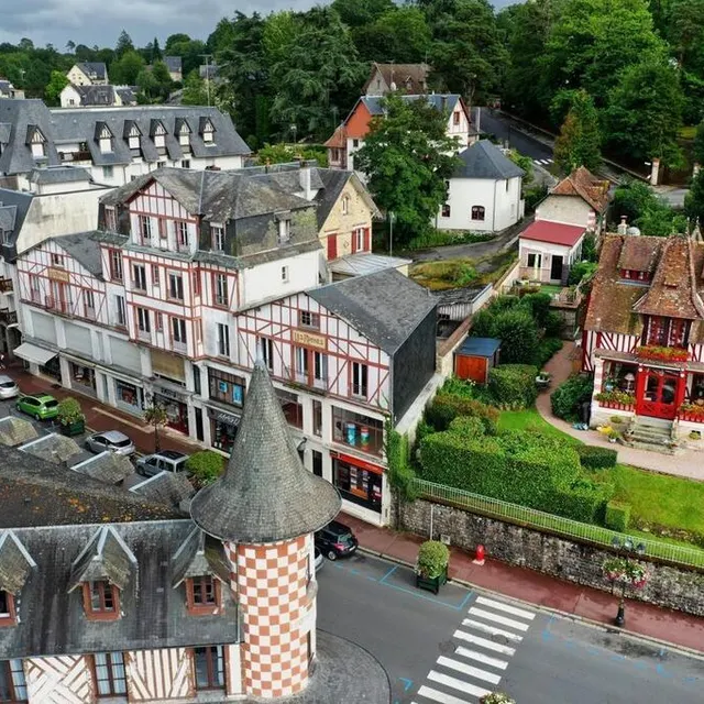 photo la station thermale de bagnoles-de-l’orne.  ©  stéphane geufroi / archives ouest-france