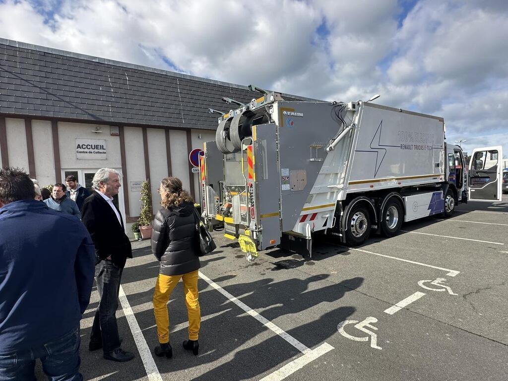 Un camion poubelle 100% électrique en test dans les rues de