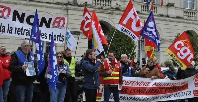 photo  un rassemblement est prévu le 7 mars 2023.  &copy;  le maine libre archives 