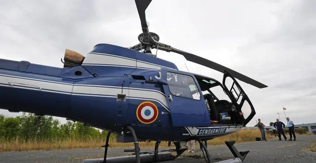 photo  pendant plusieurs jours, un hélicoptère de la gendarmerie a survolé l’agglomération nord du mans après la vague de cambriolages de la mi-février.  &copy;  archives le courrier de l’ouest 