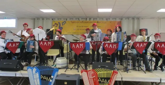 photo  l’amicale accordéoniste mancelle animera le thé dansant.  &copy;  amicale accordéoniste mancelle 