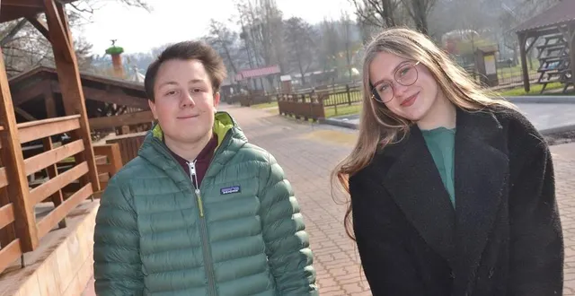 photo  massais (val-en-vignes), samedi 4 mars 2023. louis, habitant le saumurois, et lilou, en thouarsais, veulent décrocher leur premier job d’été au parc.  &copy;  co – carl guillet 