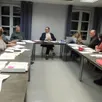 photo le conseil municipal s’est réuni à la mairie.